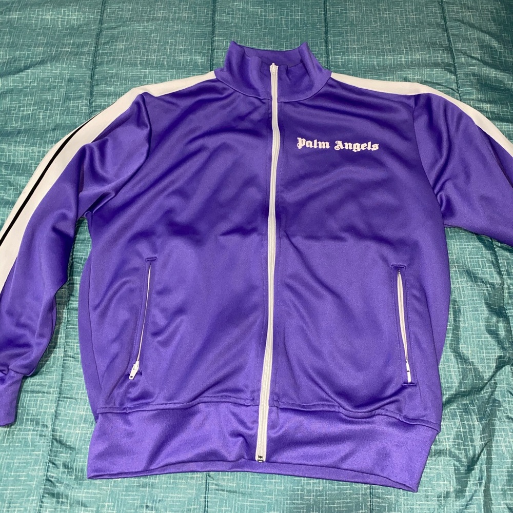 Palm Angels Track Jacket (Purple)